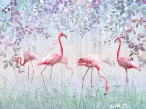 Фламинго в саду 10-371